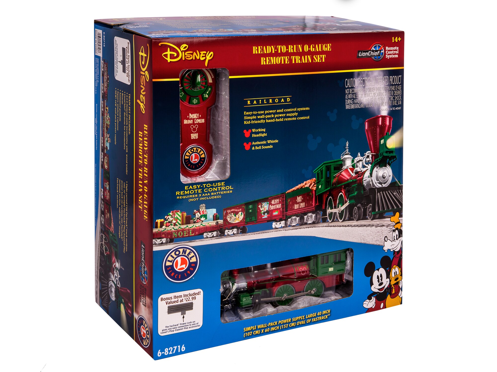 Mickey s Holiday to Remember LionChief Set with Bluetooth